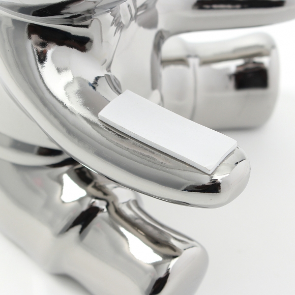 인테리어 곰돌이 소품트레이(실버)