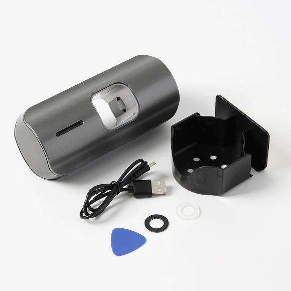 데이홈 자동센서 3단 치약 디스펜서(그레이)