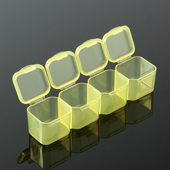 개별수납 28칸 플라스틱 케이스 2p세트