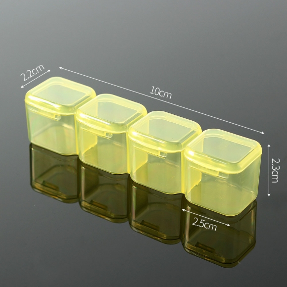 개별수납 28칸 플라스틱 케이스 2p세트