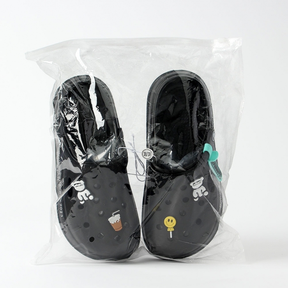 썸머 펀칭 샌들 슬리퍼(240-245mm) (블랙)