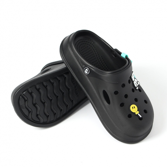 썸머 펀칭 샌들 슬리퍼(240-245mm) (블랙)