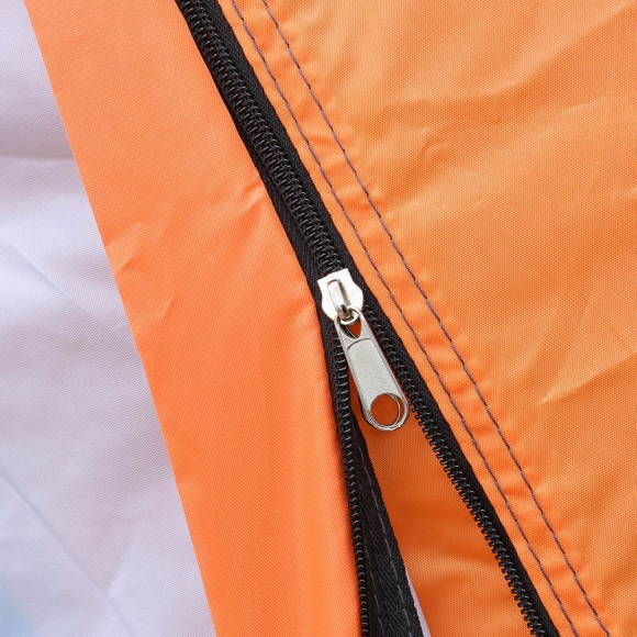 4-6인용 패밀리캠핑 거실형 텐트(오렌지)