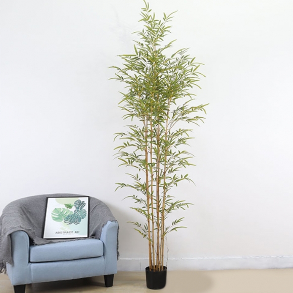 내츄럴 인테리어 대나무 조화 210cm A-1 