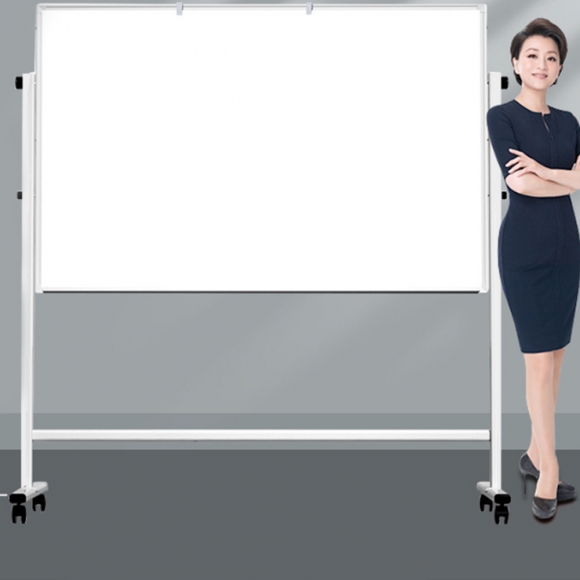 파인보드 높이조절 이동식 양면 화이트보드(150cmx90cm) 