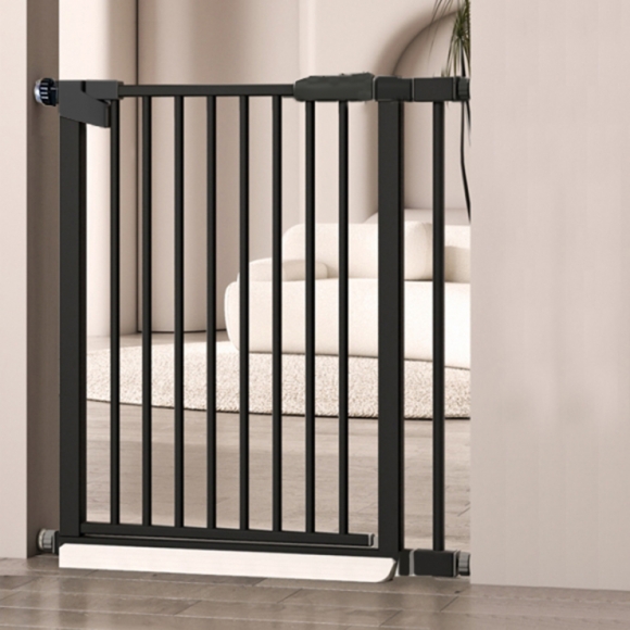 펫라인 반려동물 안전문 연장패널 세트(83cm+21cm)(블랙) 