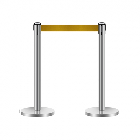 슬림 가이드라인 벨트 차단봉 2p (옐로우) 