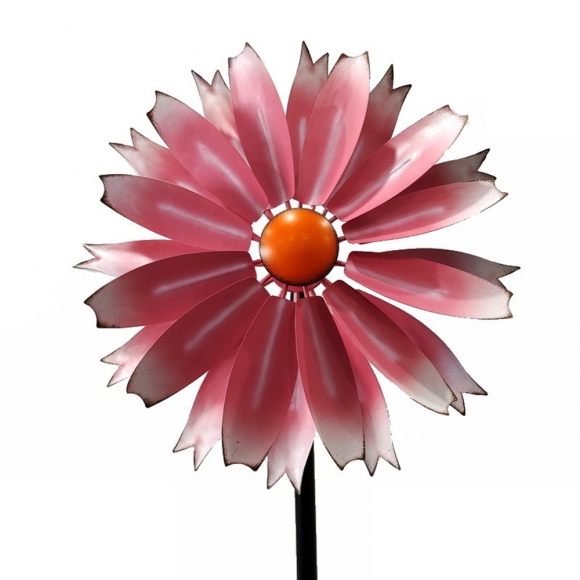 윈드플라워 철제 바람개비 (B) (핑크) 