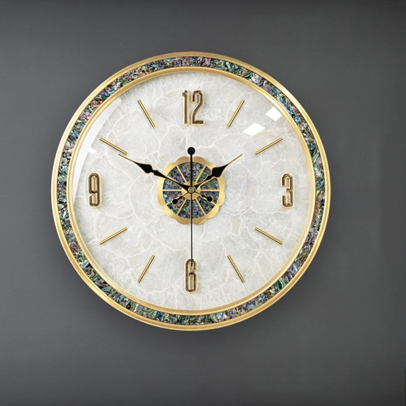 오브제 인테리어 거실 무소음 벽시계 01 