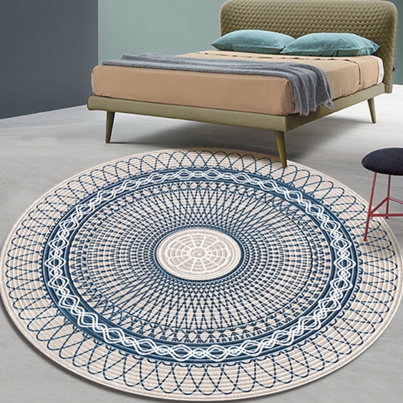 디어매트 원형 러그 Y12(100cm) 