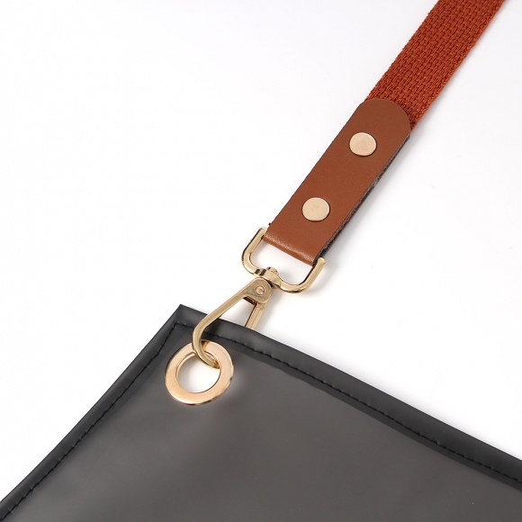 장가드 반투명 방수 앞치마(블랙)