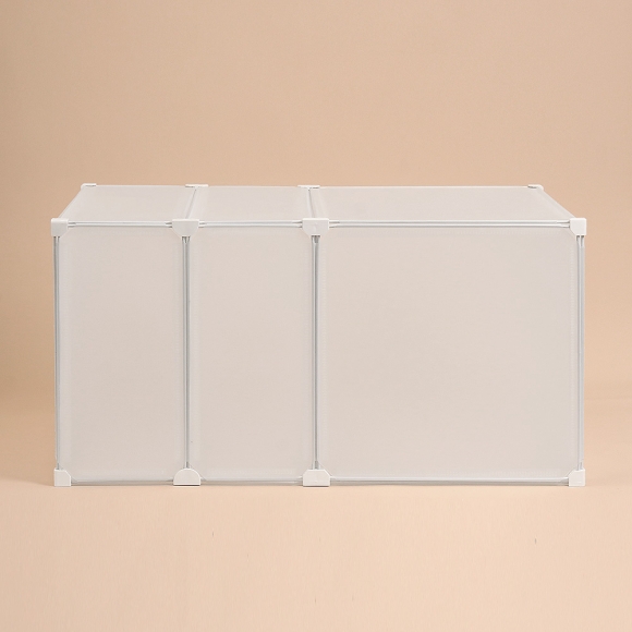 DIY 반투명 가방 진열 수납장(70x46x36cm)