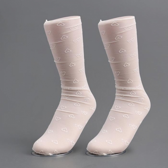 하트 레이스 양말(스킨)