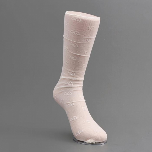 하트 레이스 양말(스킨)