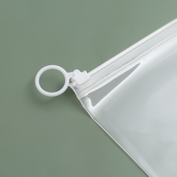 투명 슬림 지퍼 파우치 10p세트