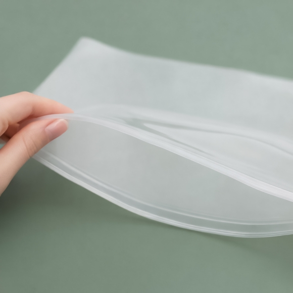 투명 슬림 지퍼 파우치 10p세트