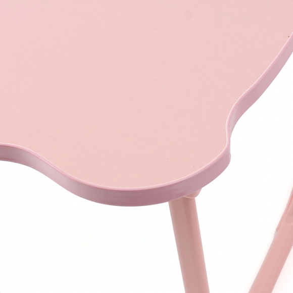 홈원 접이식 좌식책상 D-1(핑크)