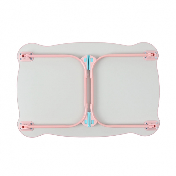 홈원 접이식 좌식책상 D-1(핑크)