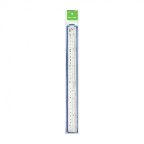 양면 눈금 스틸자(30cm)