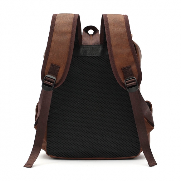벤티지 클래식 가죽 백팩(브라운)