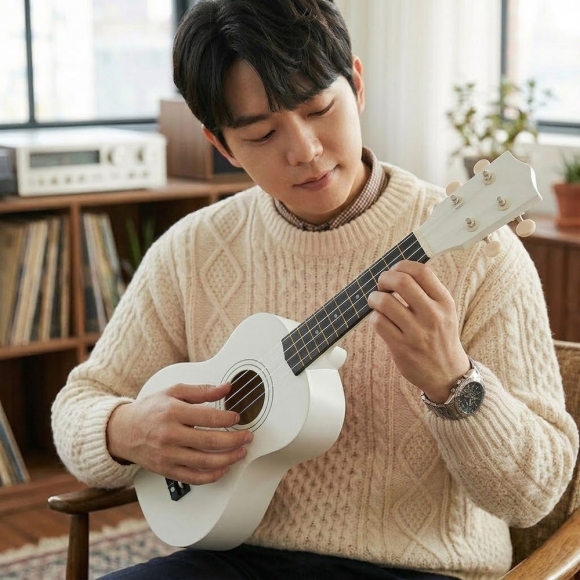 하모니 입문용 우쿨렐레(21인치) (화이트)