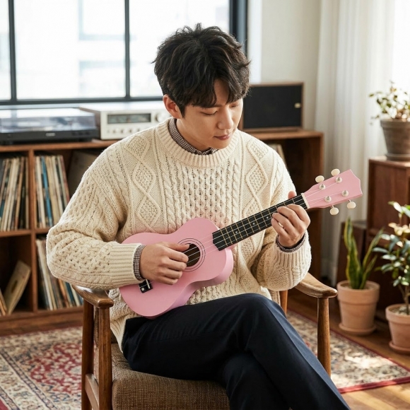하모니 입문용 우쿨렐레(21인치) (핑크)