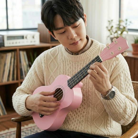 하모니 입문용 우쿨렐레(21인치) (핑크)