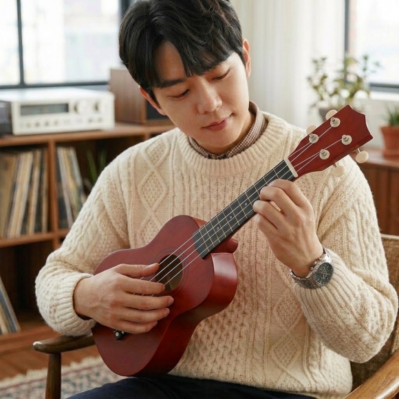 하모니 입문용 우쿨렐레(21인치) (체리)
