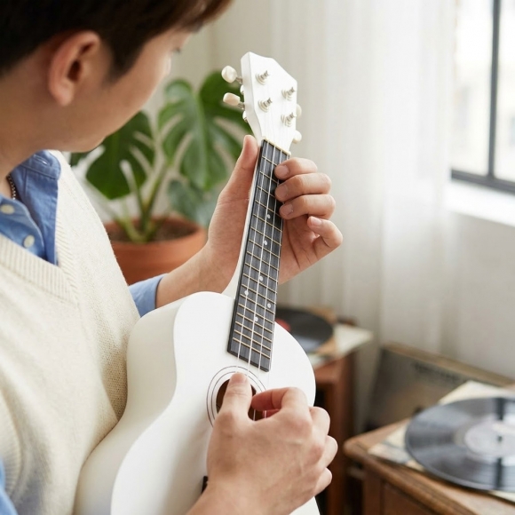 하모니 입문용 우쿨렐레(23인치) (화이트)