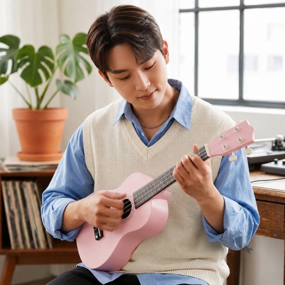 하모니 입문용 우쿨렐레(23인치) (핑크)