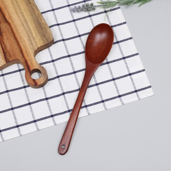 로즈우드 옻칠 타원형 볶음스푼(32cm)
