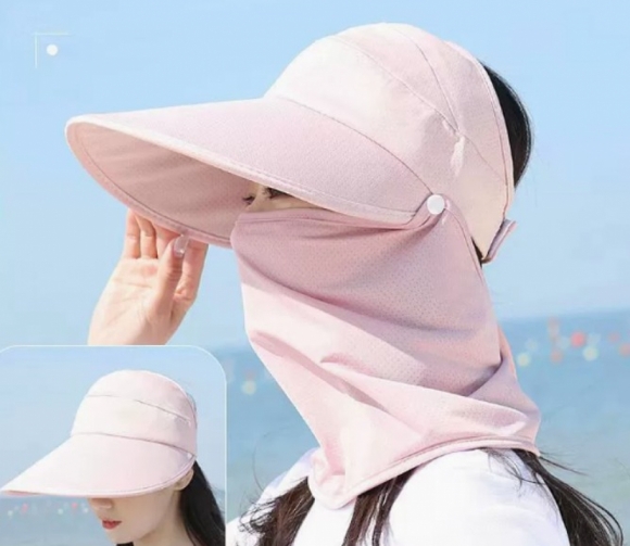 [별도조사상품] 햇빛가리개 썬캡(핑크)