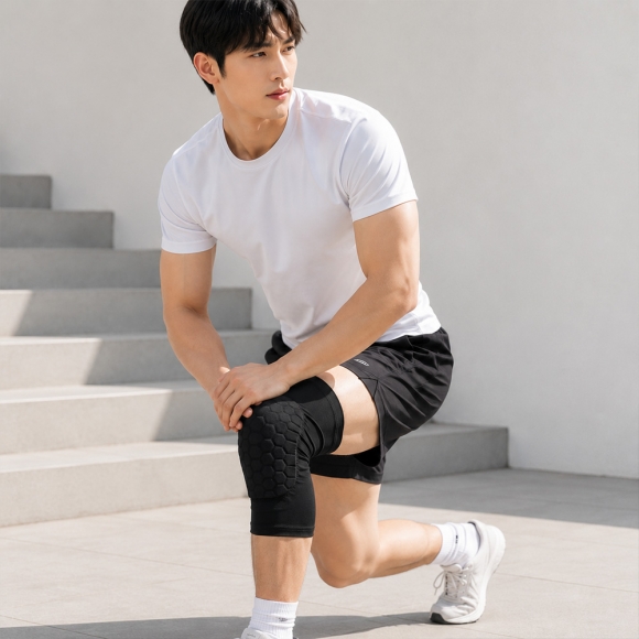 1p 가드빌 무릎 보호대(블랙) (XL)
