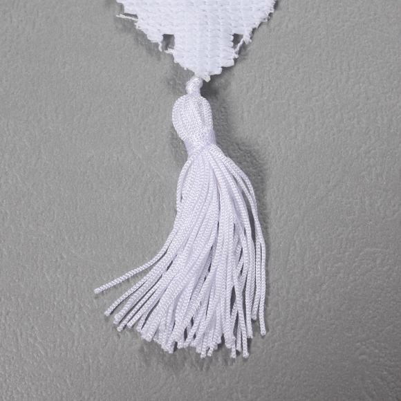 프렌치 레이스 테이블 러너(33x137cm) (화이트)