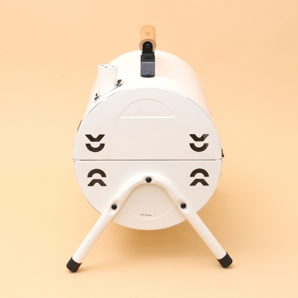 베스트캠핑 훈제 바비큐 그릴(화이트)