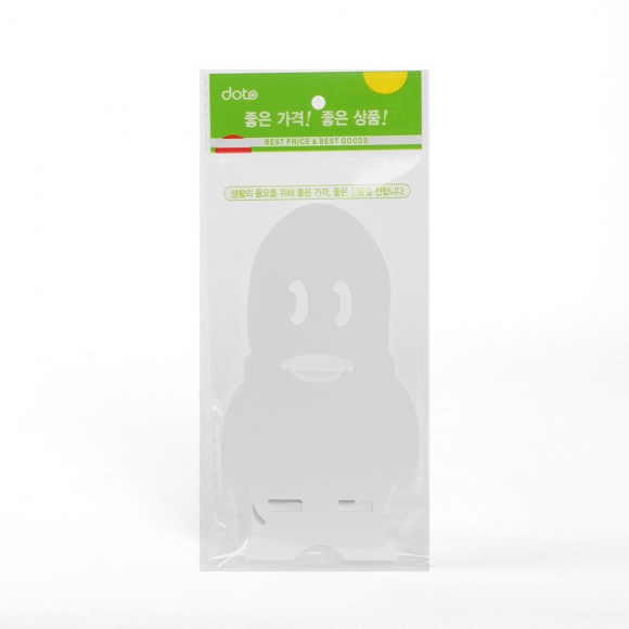 펭귄 화이트 휴대폰 거치대