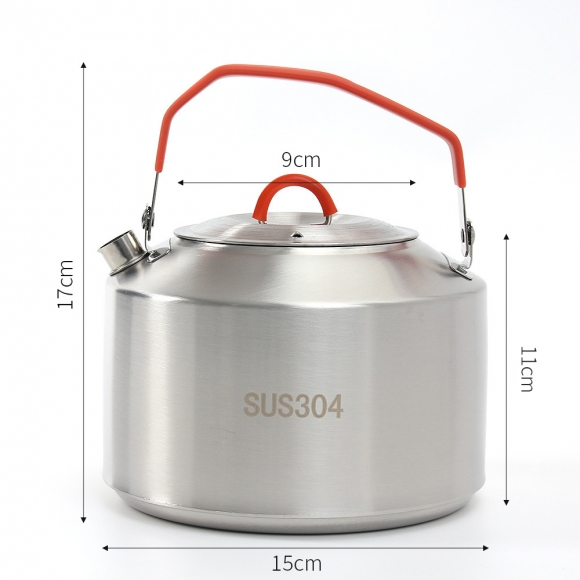 캠핑마운틴 주전자 스토브 세트(1.5L) (4종 컵 포함)