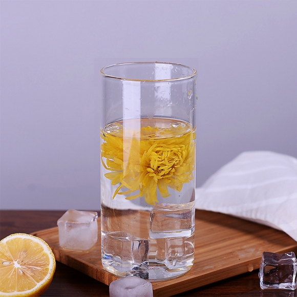 [로하티]민트 글라스 유리컵(400ml)