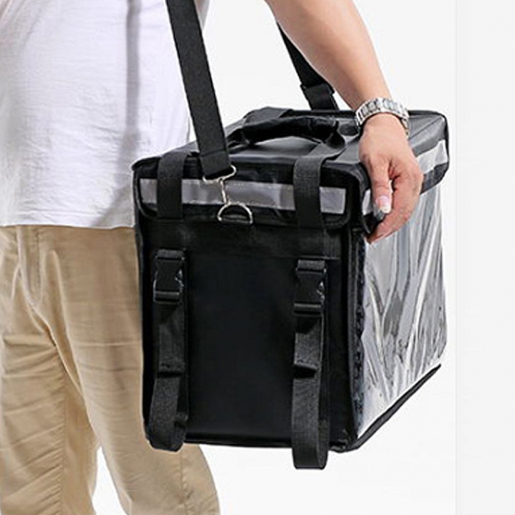 핫앤쿨 대용량 배달가방(40L) (블랙)