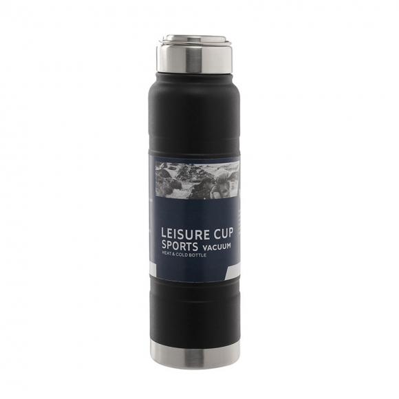 메이트 이중스텐 보온병(750ml) (블랙)