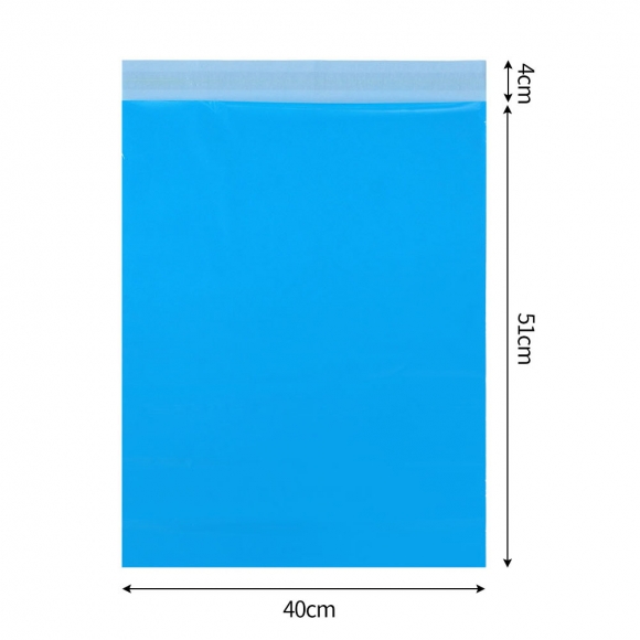 LDPE 택배봉투 100매(40x51cm) (블루)