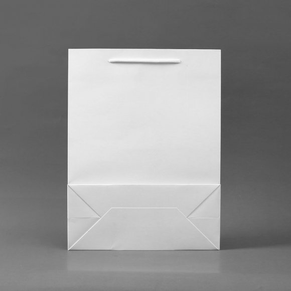 무지 세로형 쇼핑백 10p세트(13x19cm) (화이트)