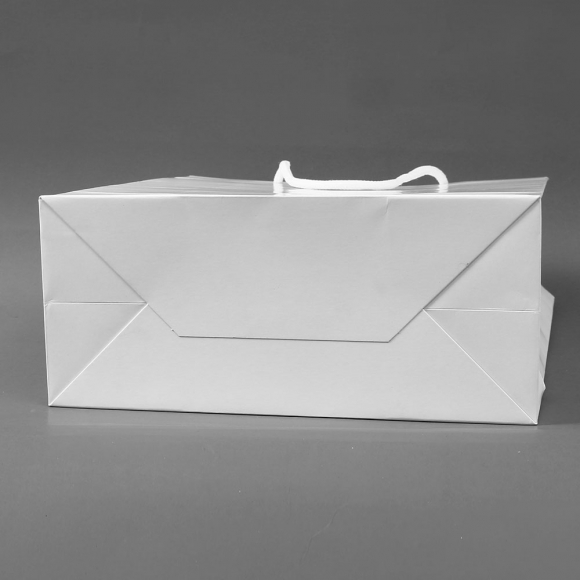무지 세로형 쇼핑백 10p세트(13x19cm) (화이트)