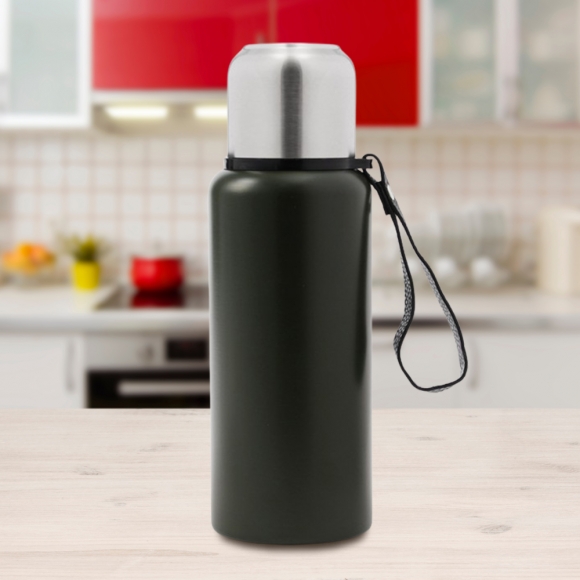 핫앤콜드 듀얼 보온병(600ml) (다크그린)