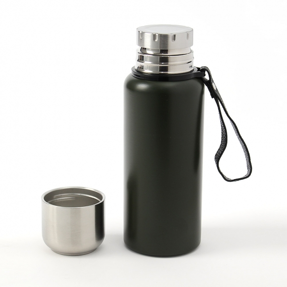 핫앤콜드 듀얼 보온병(600ml) (다크그린)