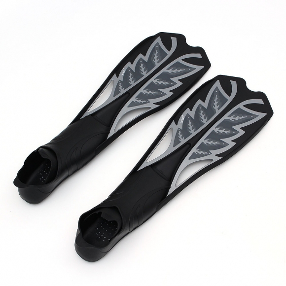 언더워터 오리발 스노클링 세트(250~260mm) (블랙)