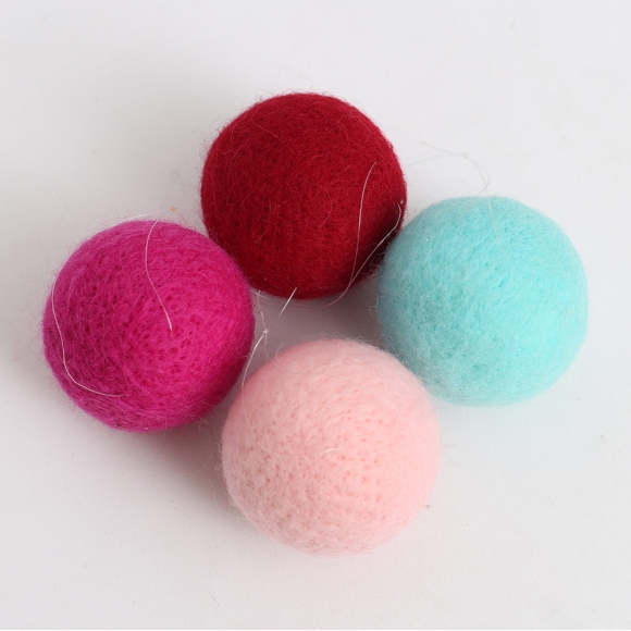 메리폼폼 장식볼 4p세트 (6cm)