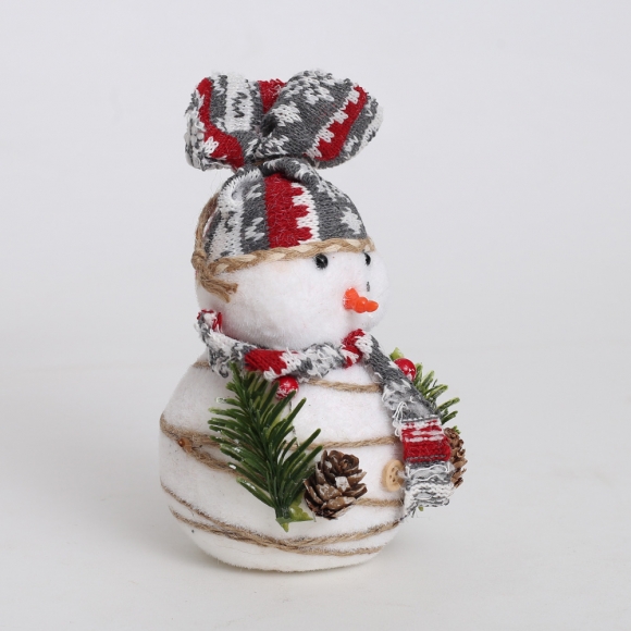 포근숲 크리스마스 눈사람 인형 (20cm)
