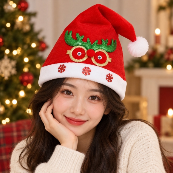 럭키버디 크리스마스모자(루돌프)