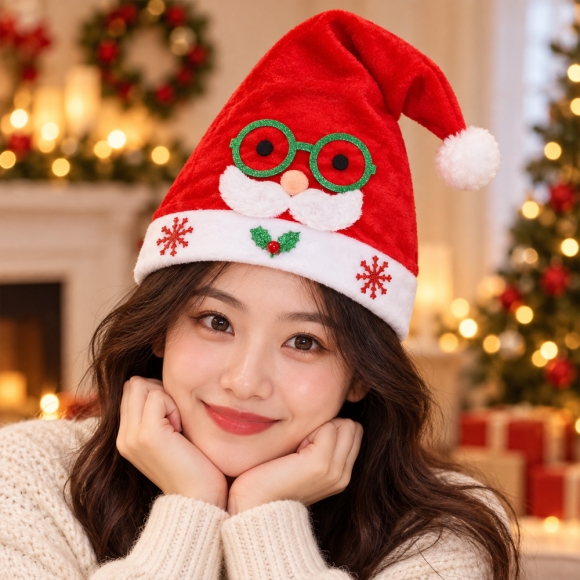 럭키버디 크리스마스모자(산타)